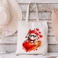 Baseball Valentine's Day Drip Ice Cream Team Canvas Tote Bag Baseball Valentine's Day Drip Ice Cream Team Canvas Tote Bag