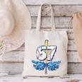 Blue Camo Baseball 67 Six Seven Camo Ice Cream Drip Boy Teen Canvas Tote Bag