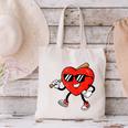 Boy Valentines Day Heart Love Baseball Boys Men Kids Canvas Tote Bag