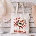 Boys & Women Men Baseball Valentine With Hearts Sporty Love Canvas Tote Bag Boys & Women Men Baseball Valentine With Hearts Sporty Love Canvas Tote Bag