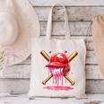 Boys Valentine Day Baseball Helmet Drip Ice-Cream Youth Kids Canvas Tote Bag Boys Valentine Day Baseball Helmet Drip Ice-Cream Youth Kids Canvas Tote Bag