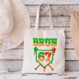 Bruh 67 Baseball Christmas Gingerbread Drip Number 67 Player Canvas Tote Bag