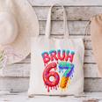 Bruh 67 Baseball Drip Number 67 Player 67th Birthday Canvas Tote Bag