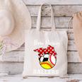 Busy Raising Ballers Baseball Softball Soccer Mom Premium Tri-Blend Canvas Tote Bag