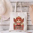 Chinese New Year 2026 Fire Horse Celebration Raglan Baseball Tee Canvas Tote Bag