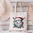 Christmas Baseball Boy Youth Kid Men Santa Hat Xmas Baseball Canvas Tote Bag Christmas Baseball Boy Youth Kid Men Santa Hat Xmas Baseball Canvas Tote Bag