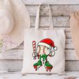 Christmas Baseball Drip For Boys Ice Cream Drip Baseball Canvas Tote Bag Christmas Baseball Drip For Boys Ice Cream Drip Baseball Canvas Tote Bag