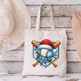 Christmas Baseball Drip For Boys Kids Ice Cream Drip Canvas Tote Bag Christmas Baseball Drip For Boys Kids Ice Cream Drip Canvas Tote Bag