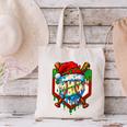 Christmas Baseball Ice Cream Drip Santa Baseball Player Kids Canvas Tote Bag Christmas Baseball Ice Cream Drip Santa Baseball Player Kids Canvas Tote Bag