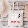 Crazy Proud Soccer Baseball Player Mom Ball Mother Canvas Tote Bag Crazy Proud Soccer Baseball Player Mom Ball Mother Canvas Tote Bag