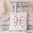 Cute Baseball Coquette Bow For Women Girls Baseball Mama Mom Canvas Tote Bag Cute Baseball Coquette Bow For Women Girls Baseball Mama Mom Canvas Tote Bag