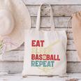 Eat Sleep Baseball Repeat Bat Ball Player Fan Canvas Tote Bag Eat Sleep Baseball Repeat Bat Ball Player Fan Canvas Tote Bag