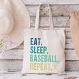 Eat Sleep Baseball Repeat Baseball Player Baseball Canvas Tote Bag Eat Sleep Baseball Repeat Baseball Player Baseball Canvas Tote Bag