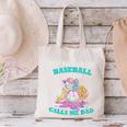 My Favorite Baseball Player Calls Me Dad Ice Cream Drip Canvas Tote Bag