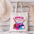Game Kindergarten Baseball Ice Cream Drip On Back To School Canvas Tote Bag