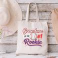 Grandparent Grandma Of The 1 Rookie Baseball Canvas Tote Bag Grandparent Grandma Of The 1 Rookie Baseball Canvas Tote Bag