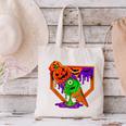 Halloween Baseball Ice Cream Drip Boys Girls Youth Canvas Tote Bag Halloween Baseball Ice Cream Drip Boys Girls Youth Canvas Tote Bag