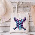 Halloween Baseball Skull Drip Baseball Lifestyle Boy Men Canvas Tote Bag Halloween Baseball Skull Drip Baseball Lifestyle Boy Men Canvas Tote Bag