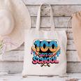 Happy 100 Days Of School Baseball Drip For Kids Teachers Canvas Tote Bag Happy 100 Days Of School Baseball Drip For Kids Teachers Canvas Tote Bag