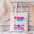 Happy 100 Days Of School Game Day Baseball Ice Cream Drip Canvas Tote Bag Happy 100 Days Of School Game Day Baseball Ice Cream Drip Canvas Tote Bag