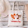 Happy Valentines Day Shirt Boys Basketball Baseball Football Canvas Tote Bag