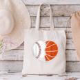 Heart 67 Meme Baseball Basketball Pocket Valentine's Day Tee Canvas Tote Bag