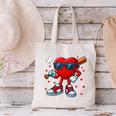 Heart Love Baseball Valentine Outfit Men Boy Canvas Tote Bag Heart Love Baseball Valentine Outfit Men Boy Canvas Tote Bag