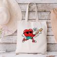 Heart Valentines Day Baseball Men Boys Kids Teens Canvas Tote Bag