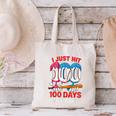 HUGvyn I Just Hit 100 Days Of School Baseball Ice Cream Boys Canvas Tote Bag