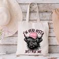 I'm Head Heffa Just Ask Me Bossy Highland Cow Baseball Cap Canvas Tote Bag I'm Head Heffa Just Ask Me Bossy Highland Cow Baseball Cap Canvas Tote Bag