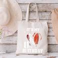 It's My 8th Birthday Baseball Football Heart 8 Year Old Canvas Tote Bag It's My 8th Birthday Baseball Football Heart 8 Year Old Canvas Tote Bag