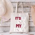 ITS In My DNA Baseball Sport Player Saying Canvas Tote Bag ITS In My DNA Baseball Sport Player Saying Canvas Tote Bag
