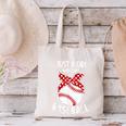 Just A Girl Who Loves Baseball Cute Retro Baseball Lover Canvas Tote Bag