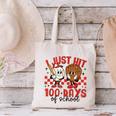 I Just Hit 100 Days Of School Baseball 100th Day Teacher Kid Canvas Tote Bag I Just Hit 100 Days Of School Baseball 100th Day Teacher Kid Canvas Tote Bag