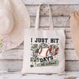I Just Hit 100 Days Of School Teacher Baseball Boys Kids Canvas Tote Bag I Just Hit 100 Days Of School Teacher Baseball Boys Kids Canvas Tote Bag