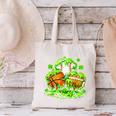 Kids St Patricks Day Shamrock Basketball Baseball Football Canvas Tote Bag