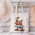 LA Sarape Los Angeles LA Sarape East LA Baseball Mexican Premium Tri-Blend Canvas Tote Bag LA Sarape Los Angeles LA Sarape East LA Baseball Mexican Premium Tri-Blend Canvas Tote Bag