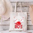 Little Slugger Boy Coming Soon Baby Announcement Baseball Canvas Tote Bag