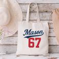 Mason 67 Jersey Baseball Men Women Boys Girls Number 6 7 Canvas Tote Bag Mason 67 Jersey Baseball Men Women Boys Girls Number 6 7 Canvas Tote Bag