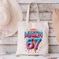 Mason 67 Meme Ice Cream Baseball Drip Canvas Tote Bag Mason 67 Meme Ice Cream Baseball Drip Canvas Tote Bag