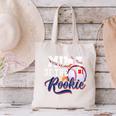 Mima Rookie Of Year 1st Birthday Baseball Theme Matching Canvas Tote Bag