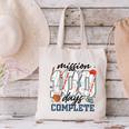 Mission 100 Days Complete Baseball 100th Day Of School Boys Canvas Tote Bag Mission 100 Days Complete Baseball 100th Day Of School Boys Canvas Tote Bag