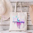 Mom Baseball Ice Cream Drip Birthday Boy Family Canvas Tote Bag Mom Baseball Ice Cream Drip Birthday Boy Family Canvas Tote Bag