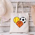 Mom Sports Heart Soccer Basketball Baseball Softball Canvas Tote Bag Mom Sports Heart Soccer Basketball Baseball Softball Canvas Tote Bag
