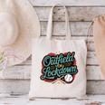 Outfield On Lockdown Baseball Defense Sports Canvas Tote Bag Outfield On Lockdown Baseball Defense Sports Canvas Tote Bag