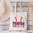 Pawpaw Rookie Of Year 1st Birthday Baseball Theme Matching Canvas Tote Bag Pawpaw Rookie Of Year 1st Birthday Baseball Theme Matching Canvas Tote Bag