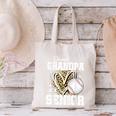 Proud Grandpa Of A 2026 Senior Baseball Graduation Leopard Canvas Tote Bag Proud Grandpa Of A 2026 Senior Baseball Graduation Leopard Canvas Tote Bag