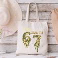 Retro I Was 6 Now I'm 7 Camo 67 Ice Cream Drip Baseball Canvas Tote Bag Retro I Was 6 Now I'm 7 Camo 67 Ice Cream Drip Baseball Canvas Tote Bag