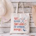 Retro Eat Sleep Take Kids To Sports Repeat Game Day Baseball Canvas Tote Bag Retro Eat Sleep Take Kids To Sports Repeat Game Day Baseball Canvas Tote Bag
