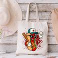 Retro Vintage Baseball Hot Dogs Canvas Tote Bag Retro Vintage Baseball Hot Dogs Canvas Tote Bag